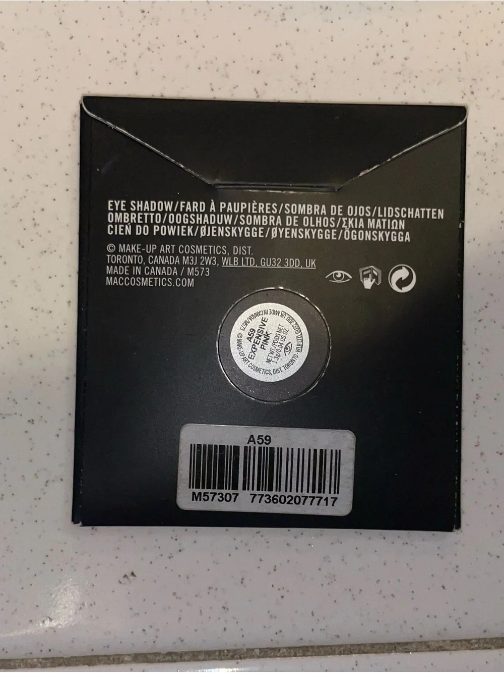 MAC Cosmetics Single Expensive Pink Eyeshadow Palette Refill New